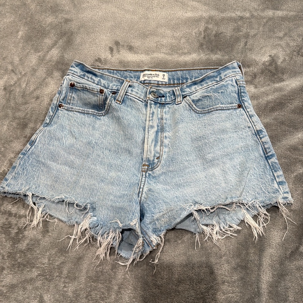 Abercrombie Jean shorts - 90s relaxed, High Rise